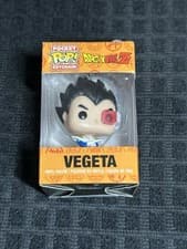 Image of Funko Dragon Ball Z Vegeta Pocket Pop Keychain Anime Super Saiyan DBZ 🔥