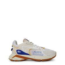 Image of LACOSTE Mens White Neo Runners Trainers UK 9 BRAND NEW Ref 1744