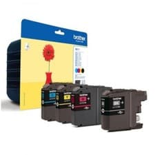 Image of Genuine Brother LC121VAL Inks Box+Blist for DCP-J132W J172W J152W MFC-245 J650DW