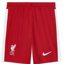 Image of Liverpool Football Shorts Nike Home Shorts Large Adults Red/White