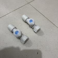 Image of Hep2O 15mm x 1/2" Inch Straight Service Valve HX18/15WS