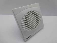 Image of MANROSE INTERVENT BVF100T 4" 100MM TIMER EXTRACTOR FAN BATHROOM, TOILET, KITCHEN