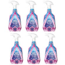 Image of Astonish Oxy Active Fabric Stain Remover Spray Pink Blossom Fragrance 750ml x 6