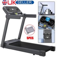 Image of Treadmill Running Jogging Machine Electric Motorized Folding Fitness UK Home Gym