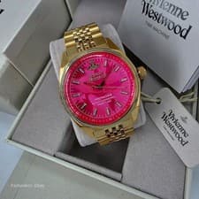 Image of Vivienne Westwood VV251RRGD Sydenham Ladies Gold Watch New w/ Box, Manual, Tags
