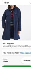 Image of Coated Trench Coat