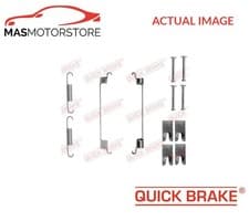 Image of BRAKE DRUM SHOES FITTING KIT REAR QUICK BRAKE 105-0866 FOR OPEL CORSA D,ADAM