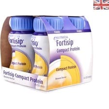 Image of Fortisip Compact Protein - Banana Flavor 125ml (4pk) for Complete Nutrition