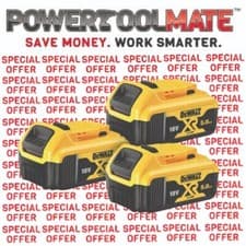 Image of Genuine Dewalt DCB184 18v XR 5ah slide battery *TRIPLE PACK*