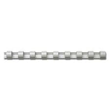Image of Fellowes Apex 6200201 White Plastic Comb 8mm 100pk
