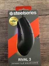 Image of SteelSeries Rival 3 Wired Gaming Mouse - Gen 2 – New Sealed