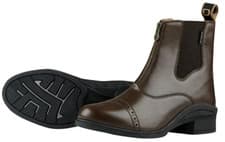 Image of Dublin Altitude Zip Paddock Boots Synthetic Easy Care Short Adults Riding Boots