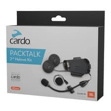 Image of Cardo Packtalk and Bold 2ND Helmet KIT with JBL Bike Bluetooth Connectivity