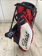 Image of TITLEIST Players 4 StaDry Golf Stand Bag Navy/White/Red BNWT RRP £220