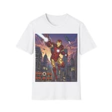 Image of Iron Man T Shirt Marvel Comics Tech Hero Tee