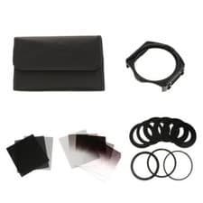 Image of Complete ND Filter ND 2 4 8 16 + Square Filter Holder Adapters for Cokin P