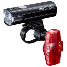 Image of Cateye AMPP 500S & VIZ 150 USB-C Light Set (Front & Rear) - Compact, High Output