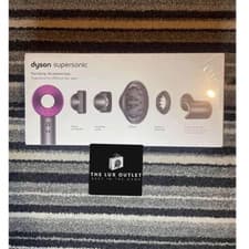 Image of Dyson Supersonic Professional Hair Dryer Purple Silver Diffuser Attachments