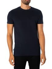 Image of Superdry Men's Vintage Logo Embroidered T-Shirt, Blue