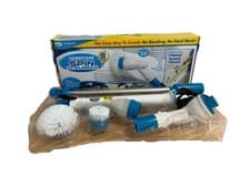 Image of Hurricane Spin Scrubber JML Electric Cleaning Brush Complete Set. READ