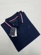 Image of Tommy Hilfiger Men’s Short Sleeve Polo Shirt Premium Cotton