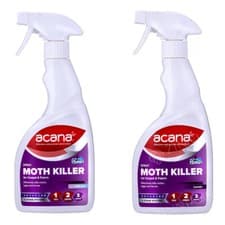 Image of Acana Moth Killer Spray for Carpet & Fabric (275-500ml) Fresh Linen & Lavender