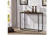 Image of Chevron Console Table - grade B return RRP £55.99