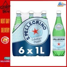 Image of San Pellegrino Sparkling Natural Mineral Water 6x1L
