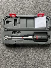 Image of Facom Click Torque Wrench,5-25Nm, Open End Drive, 9x 12mm Insert..,