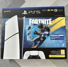 Image of Sony PlayStation 5 Digital Edition Console Slim 825GB -Fortnite Flowering Bundle