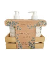 Image of Livegreen Eucalyptus Mint Scented Hand Soap & Lotion 2x500ml.