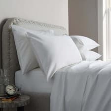Image of 400 Thread Count Fitted Sheet Bedding 100% Pure Sateen Cotton Hotel Quality