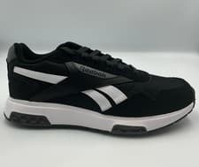 Image of Reebok Women Suede Leather Glide DMX Sneaker size uk 6 eur 39 - black