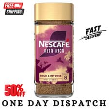 Image of NESCAFÉ Alta Rica Gold Blend Instant Coffee, Dark Roasted Premium Instant 100 UK