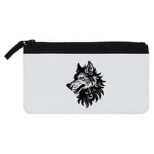Image of 'Tribal Wolf Head' Pencil Case (PC00059834)