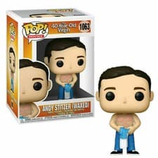 Image of Andy Stitzer Waxed POP Vinyl Figure #1063 Funko The 40 Year Old Virgin New