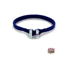 Image of Tommy Hilfiger Men's Jewelry Nylon Bracelet Color: Blue Model: 2790337