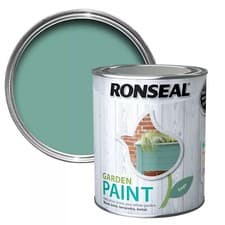 Image of Ronseal Garden Paint Wood Brick Metal Stone Outdoor Exterior All Colours & Size