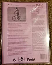 Image of Pentel Recycology A4 Display Book, 20 Pockets - Pink