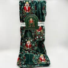 Image of Nutcracker Holiday Plush Throw Blanket Green Christmas