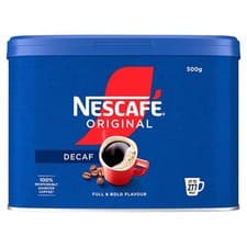 Image of NESCAFE Original Decaf Instant Coffee 500g Tin