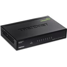 Image of 8 Port Gigabit GREENnet Switch TEG S82G Ethernet Splitter Ethernet/Network