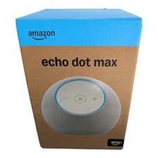 Image of Amazon Echo Dot Max (newest gen) Bluetooth speaker Glacier White - New & Boxed