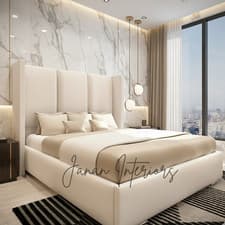 Image of Prestige Wingback Ottoman Bed – Luxury Plush Velvet Chesterfield with Storage