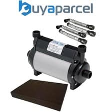 Image of Stuart Turner 1.5 Bar Twin Impeller Shower Pump Replaces Bristan Varispeed & Mat
