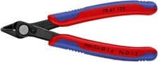 Image of Knipex 78 61 125 Super Knips Diagonal Flush Cut Electronic Side Cutter Pliers