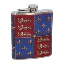Image of PT Medieval Lightweight, Stainless Steel Hip Flask - Holds 7oz