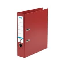 Image of Elba 70mm Lever Arch File Plastic A4 Red 100102172