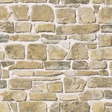 Image of Rasch  Brick Stone Wall Effect  Natural   Luxury Textured Wallpaper 265606