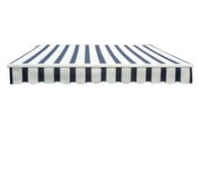 Image of Manual DIY Patio Awning Outdoor Garden Canopy Sun Shade Retractable Shelter